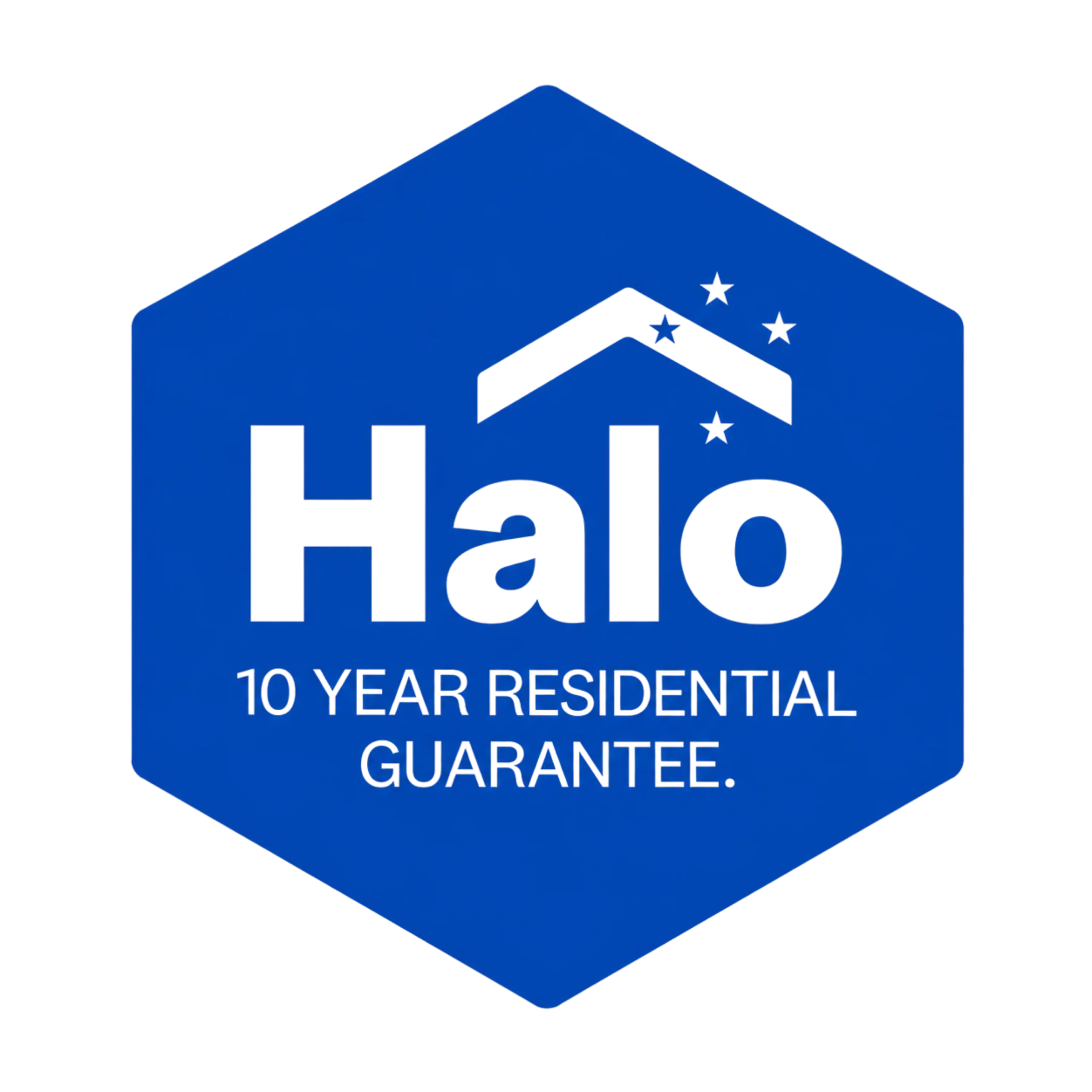 Halo 10-year guarantee
